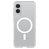 Spigen Ultra Hybrid Mag dėklas su MagSafe skirtas Samsung Galaxy S25 Edge – skaidrus