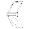 Dėklas „Spigen Ultra Hybrid Pro MagSafe“, skaidrus baltas - „Samsung Galaxy Z Flip7“