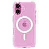 „Spigen Ultra Hybrid“ „T“ „MagSafe“ dėklas iPhone 16 telefonui – Baltas