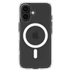 „Spigen Ultra Hybrid“ „T“ „MagSafe“ dėklas iPhone 16 telefonui – Baltas