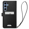 Spigen Wallet "S" Samsung Galaxy S25 Plus – dėklas telefonui juodos spalvos