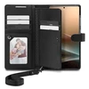 Spigen Wallet „S” Samsung Galaxy S25 Ultra dėklas telefonui juodos spalvos