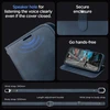 Spigen Wallet S Pro dėklas skirtas Apple iPhone 15 Pro – mėlynos spalvos
