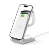 Įkrovimo stotelė Tech-Protect QI15W-A36 3in1 skirta Apple – baltos spalvos