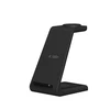 Įkrovimo stotelė Tech-Protect QI15W-A36 3in1 skirta Apple – juodos spalvos