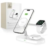 Belaidis įkroviklis 3in1 MagSafe Quick Charge Tech-Protect A12 baltos spalvos