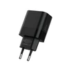 Sieninis įkroviklis PD 20W 2x USB-C Tech-Protect C20W juodos spalvos