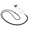 Tech-Protect C2S Rope Crossbody Strap Leash – dėklas telefonui juodos spalvos