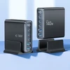Tech-Protect DC140W-GAN 5 PORT PD140W/QC3.0 įkrovimo stotis - Juodas