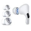 Ausinės „Tech-Protect“ ausų antgaliai, skirti „AirPods Pro 1/2“, S / M / L dydžių – baltos spalvos (3 vnt.)