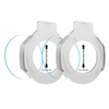 „Tech-Protect Easy Set+“ 2 grūdinto stiklo pakuotė, skirta „Huawei Watch GT 5 46 mm“ – skaidri.