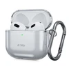 Dėklas Tech-Protect FlexAir Apple AirPods 4 – pilkos spalvos