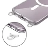 Apple iPhone 16 Tech-Protect Flexair Chain MagSafe dėklas telefonui juodos spalvos & Taupe dėklas telefonui skaidrus