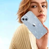 Samsung Galaxy S23 FE Tech-Protect Flexair Hybrid Glitter dėklas telefonui skaidrus