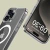 Apple iPhone 16 Pro Max Tech-Protect FlexAir Hybrid MagSafe Clear dėklas telefonui skaidrus