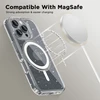 Apple iPhone 16 Pro Tech-Protect FlexAir Hybrid MagSafe Glitter dėklas telefonui skaidrus
