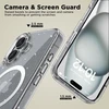Apple iPhone 16 Tech-Protect FlexAir Hybrid MagSafe Glitter dėklas telefonui skaidrus