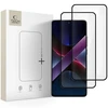 LCD apsauginis stikliukas Tech-Protect Glass Fit+ 2 vnt. Xiaomi Poco X7 Pro juodas