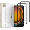 Tech-Protect Glass Fit+ Dėklas 2-pack skirtas Samsung Galaxy Xcover 7 / 7 Pro – juodos spalvos
