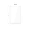 „Tech-Protect Glass Fit+“ grūdinto stiklo paketas, skirtas „Lenovo Idea Tab 11.0 TB-336“ – skaidrus