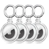 Tech-Protect Icon 4-pack Apple AirTag – dėklas telefonui skaidrus