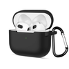 Tech-Protect Icon su karabinu AirPods Pro 1 / 2 – dėklas ausinėms juodos spalvos