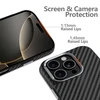 Dėklas Tech-Protect Ion Carbon MagSafe Case for iPhone 16 Pro Max - Juodas/Pilkas