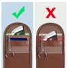 Tech-Protect KLR100 RFID Blocking Car Key – dėklas rudos spalvos
