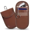Tech-Protect KLR100 RFID Blocking Car Key – dėklas rudos spalvos