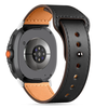 Tech-Protect Leatherfit apyrankė skirta Samsung Galaxy Watch 40/44/46 mm – juodos spalvos