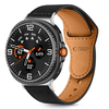 Tech-Protect Leatherfit apyrankė skirta Samsung Galaxy Watch 40/44/46 mm – juodos spalvos