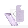 Dėklas Tech-Protect Liquid Silicone Magsafe do iPhone 16 violetinė