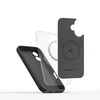 „Tech-Protect“ skysto silikono dėklas „Magsafe iPhone 16E/17E“, juodas