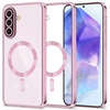 Tech-Protect MagFlex MagSafe Dėklas skirtas Samsung Galaxy A56 5G – skaidrus rožinės spalvos
