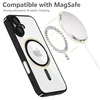 Apple iPhone 16 Tech-Protect MagFlex MagSafe Shiny dėklas telefonui juodos spalvos
