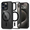 Apple iPhone 16 Pro Max Tech-Protect Magmat MagSafe Clear dėklas telefonui juodos spalvos