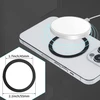 Dėklas Tech-Protect MagMat MagSafe magnetic ring universal – juodos spalvos / sidabrinės spalvos (2 pcs.)