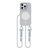 Tech-Protect MagNecklace MagSafe with Lanyard Apple iPhone 16 Pro Max – dėklas telefonui pilkos spalvos