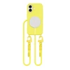 Apple iPhone 16 Tech-Protect Magnecklace MagSafe Canary dėklas jūsų telefonui geltonos spalvos