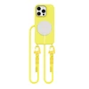 Tech-Protect MagNecklace MagSafe with Lanyard Apple iPhone 16 Pro Max – dėklas telefonui geltonos spalvos