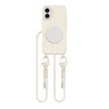 Dėklas Apple iPhone 16 Tech-Protect Magneclace MagSafe Latte kreminis