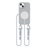 TECH-PROTECT MAGNECKLACE MagSafe Apple iPhone 15 dėklas telefonui pilkos spalvos