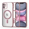 Tech-Protect MagShine Line MagSafe Apple iPhone 11 – dėklas telefonui rožinės spalvos