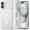 Apple iPhone 16 Tech-Protect Magslim MagSafe Matte dėklas telefonui baltos spalvos