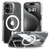 Tech-Protect MagStand MagSafe Apple iPhone 16 Case – dėklas telefonui skaidrus