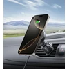TECH-PROTECT MM15W-V4 MAGNETINIS MAGSAFE PRIEKINIO PANELIO IR VENTILIACIJOS AUTOMOBILIO LAIKIKLIS BELAIDIS ĮKROVIKLIS 15W Juodas