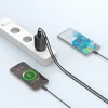 Tech-Protect NC45W-GAN 2-PORT PD45W sieninis įkroviklis - juodas