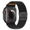 Tech-Protect Nylon apyrankė Apple Watch 44 / 45 / 46 / 49 mm – juodos spalvos