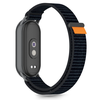 Tech-Protect Nylon Pro apyrankė skirta Xiaomi Smart Band 8/9/10/NFC – juodos spalvos and oranžinės spalvos