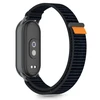 Tech-Protect Nylon Pro apyrankė skirta Xiaomi Smart Band 8/9/10/NFC – juodos spalvos and oranžinės spalvos